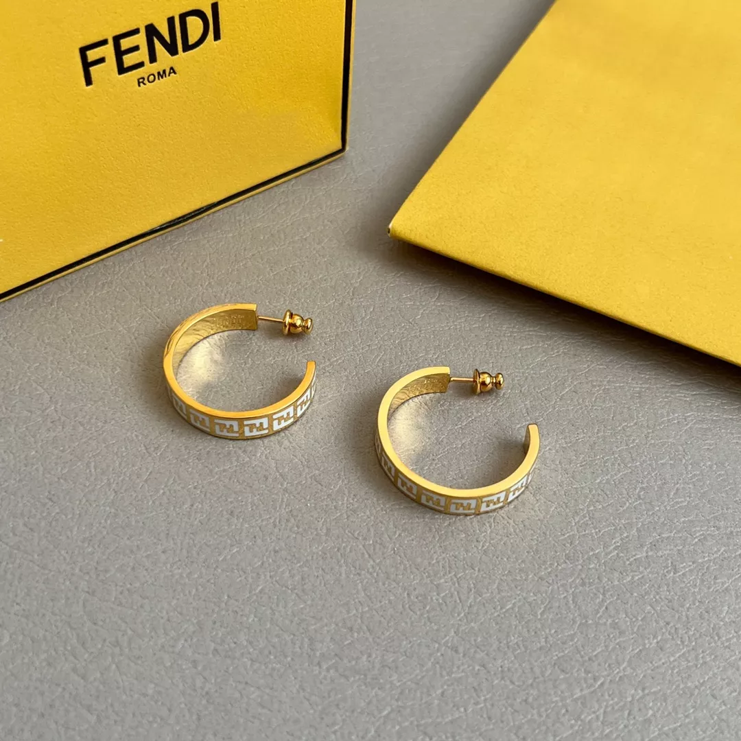 fendi boucles doreilles pour unisexe s_12b07b02